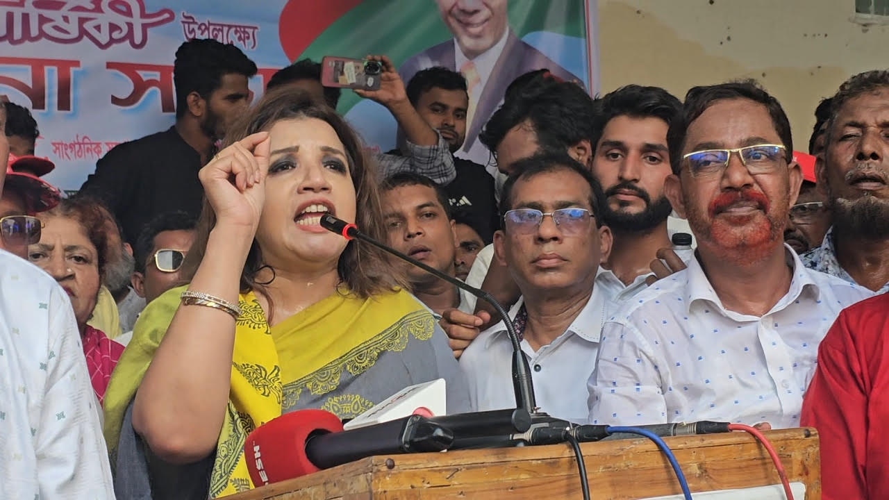 নির্বাচন বাঞ্চালে ষড়যন্ত্র করছে আওয়ামী লীগ: সামা ওবায়েদ